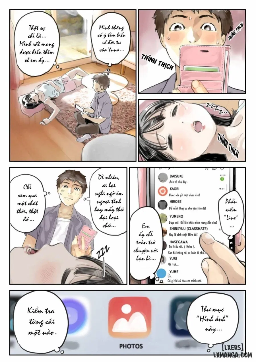 I Only Intended to Peek Through my Girlfriend's Phone 1 