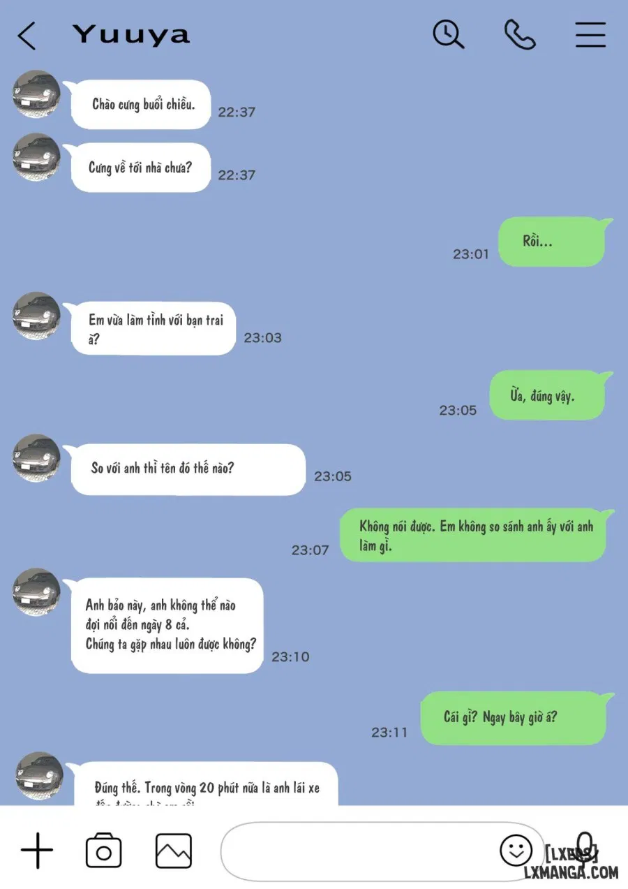 I Only Intended to Peek Through my Girlfriend's Phone 1 