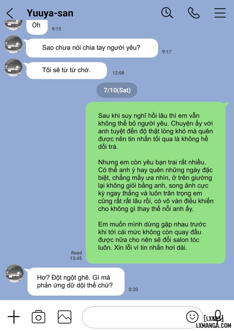 I Only Intended to Peek Through my Girlfriend's Phone 1 