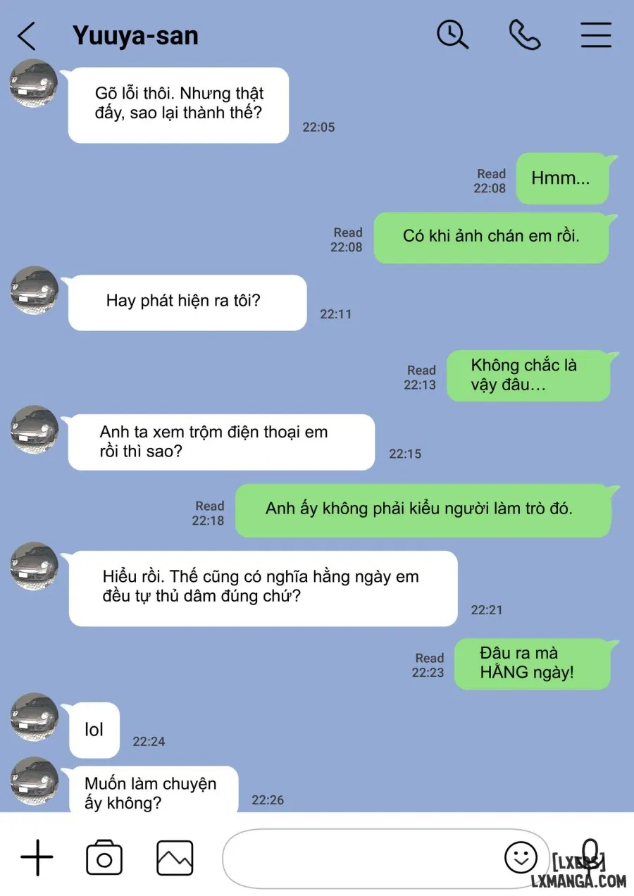 I Only Intended to Peek Through my Girlfriend's Phone 1 