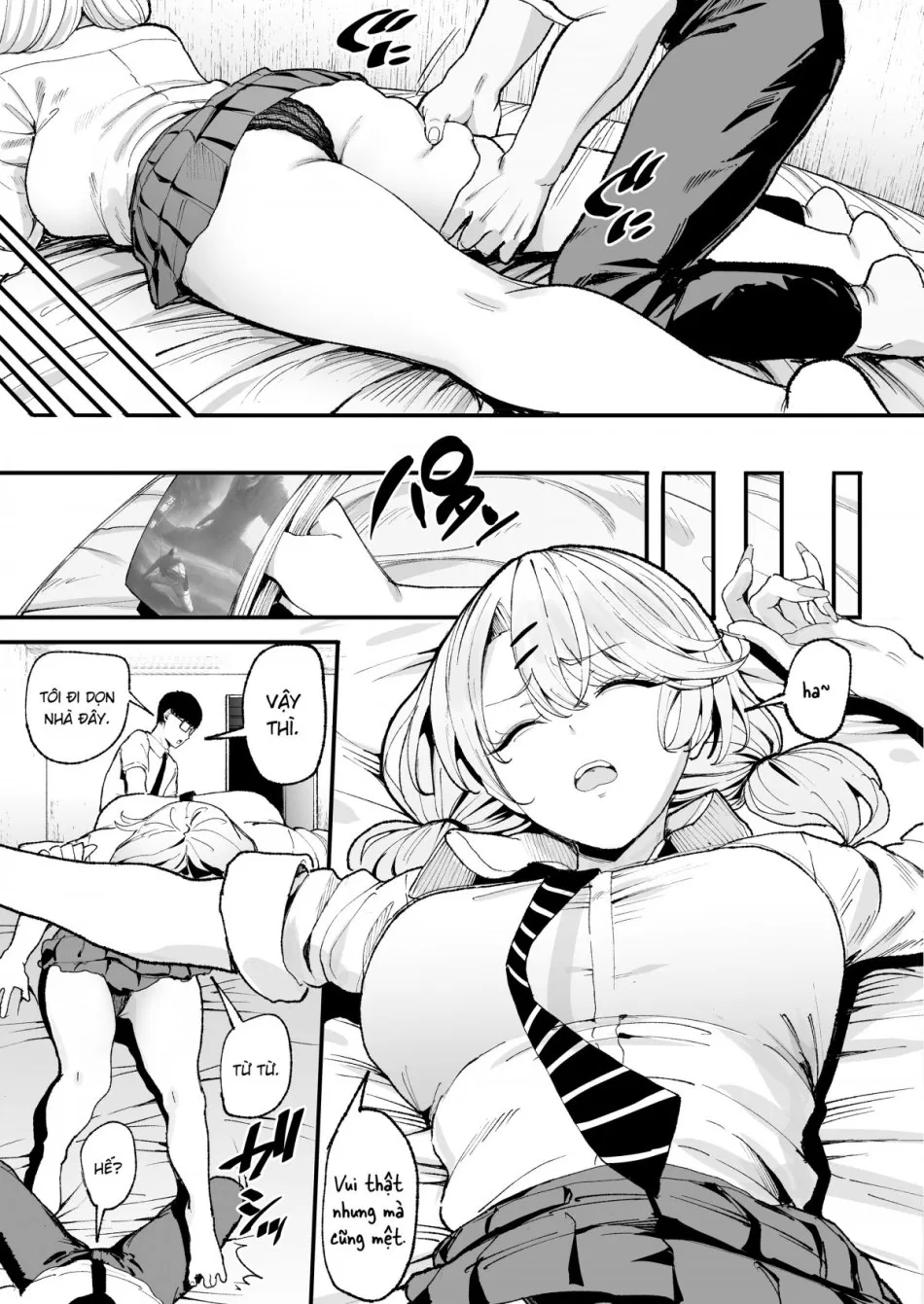 Cô bạn gyaru của tôi cho phép tôi bulul cô ấy 3 