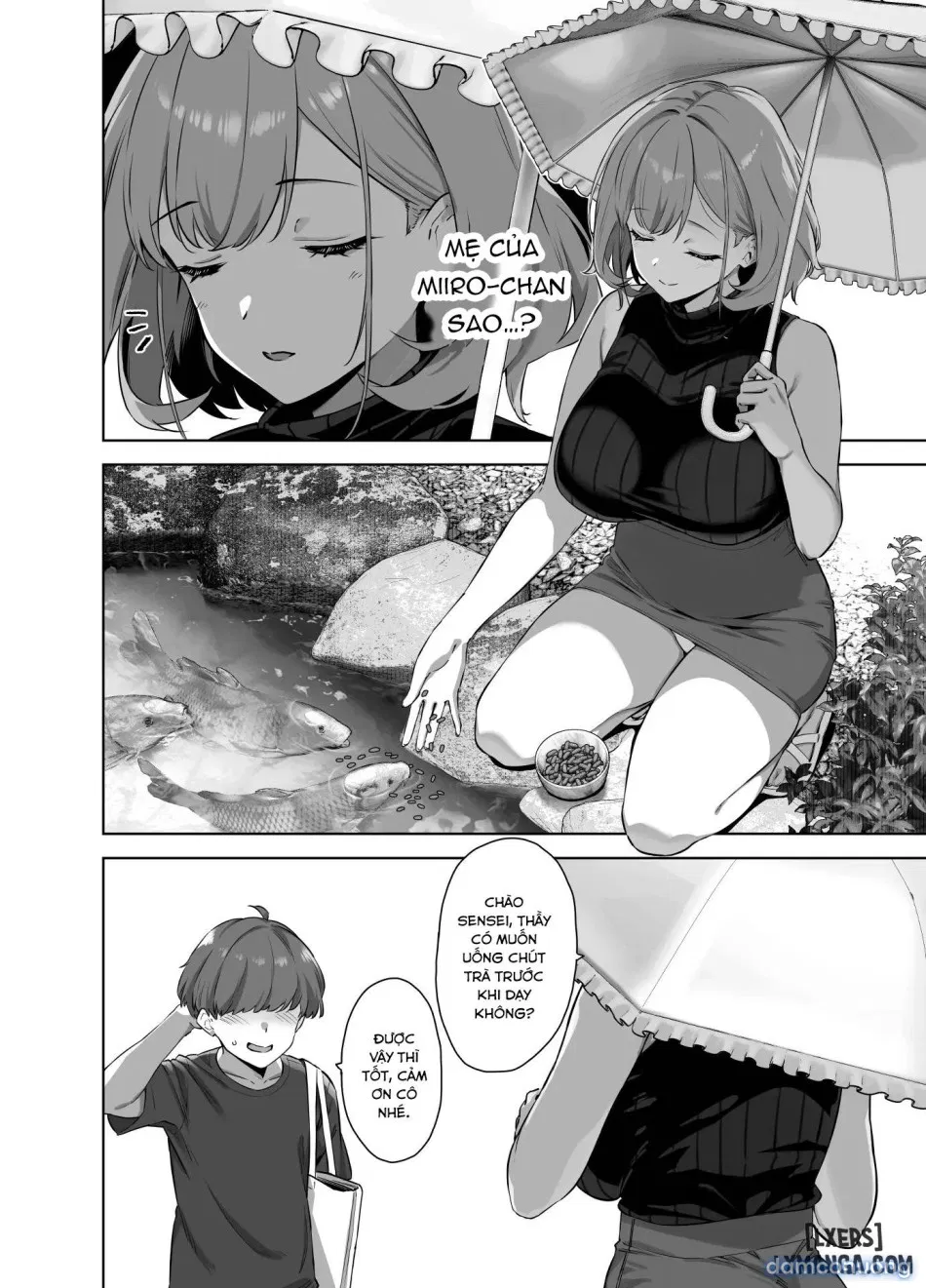 Natsu to Inaka to Yuuwaku shite kuru Dekkai Oshiego 2 