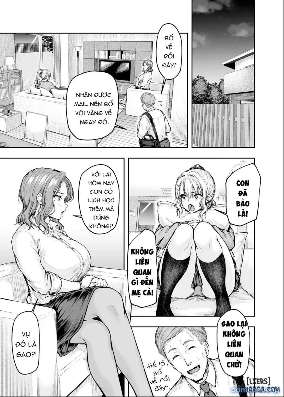 Mama ga Muchuu na Musume no Kareshi - Kono Chinpo wa Kyouikujou Yoroshikunai node Mam 