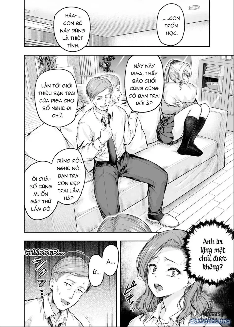 Mama ga Muchuu na Musume no Kareshi - Kono Chinpo wa Kyouikujou Yoroshikunai node Mam 