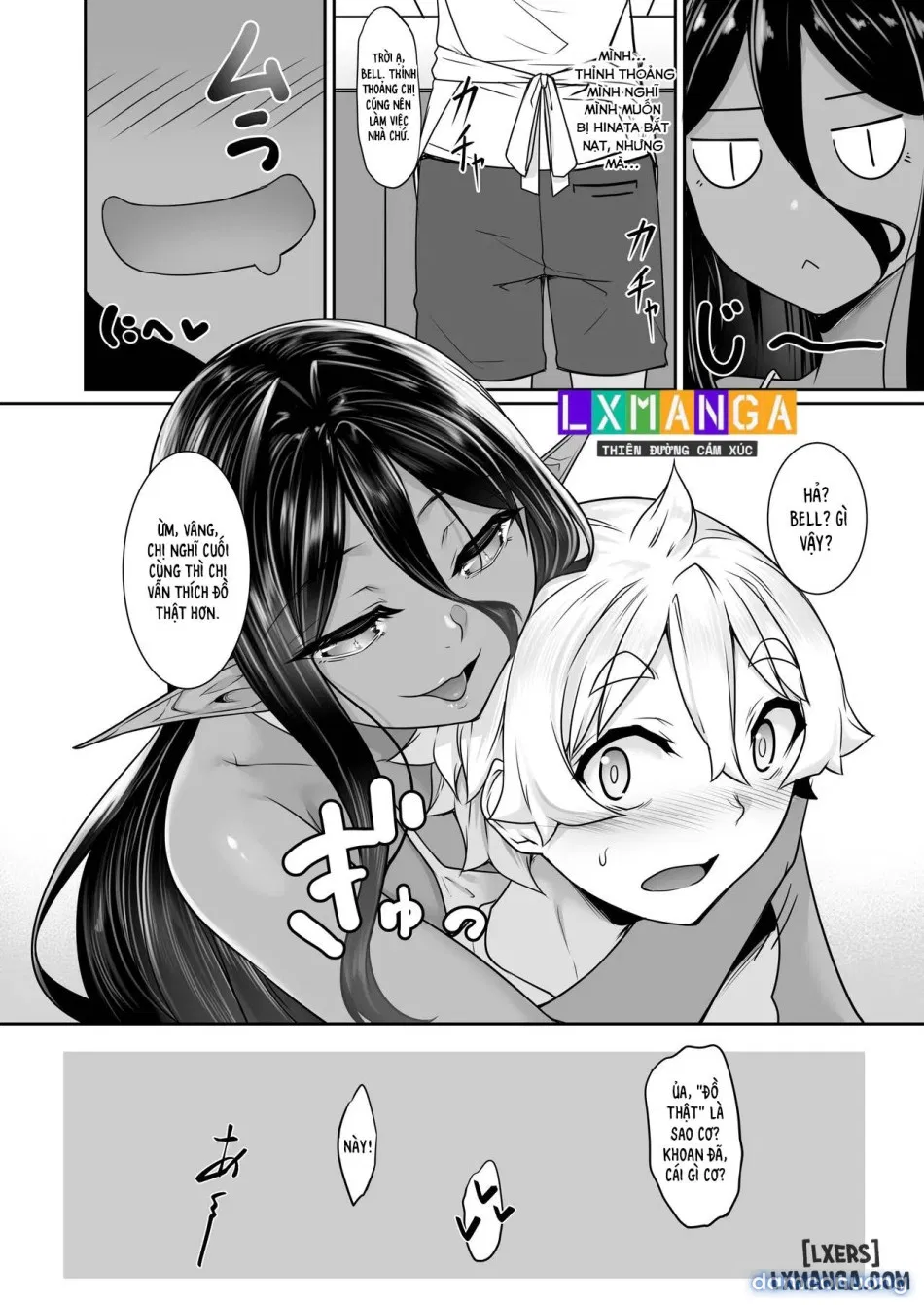 Chotto dake Ai ga Omoi Dark Elf ga Isekai kara Oikakete Kita 5 