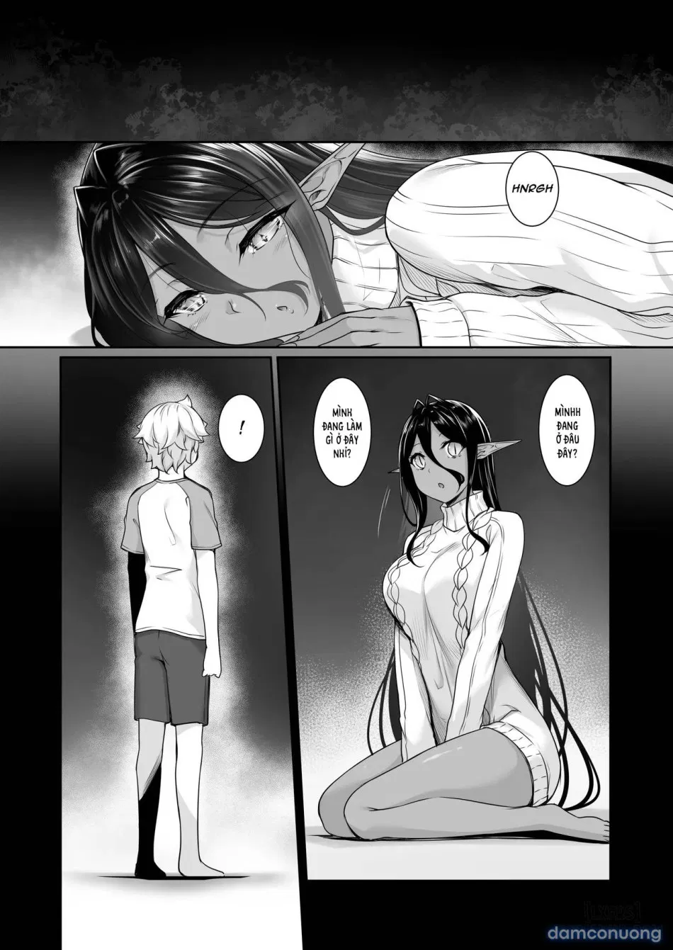 Chotto dake Ai ga Omoi Dark Elf ga Isekai kara Oikakete Kita 5 