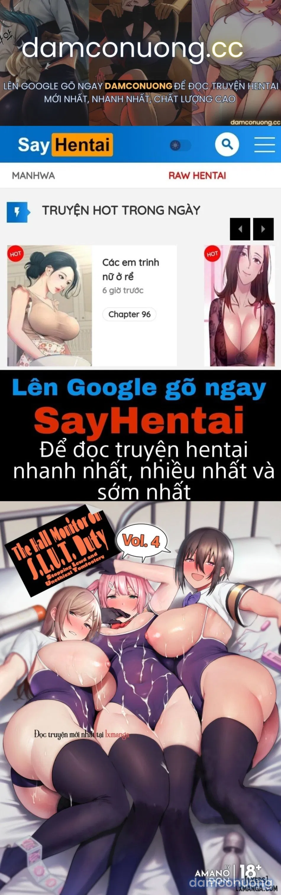The Hall Monitor on S.L.U.T. Duty Vol. 4 (decensored) 