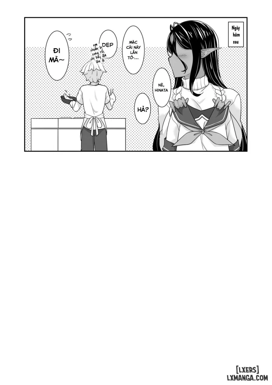 Chotto dake Ai ga Omoi Dark Elf ga Isekai kara Oikakete Kita 4 