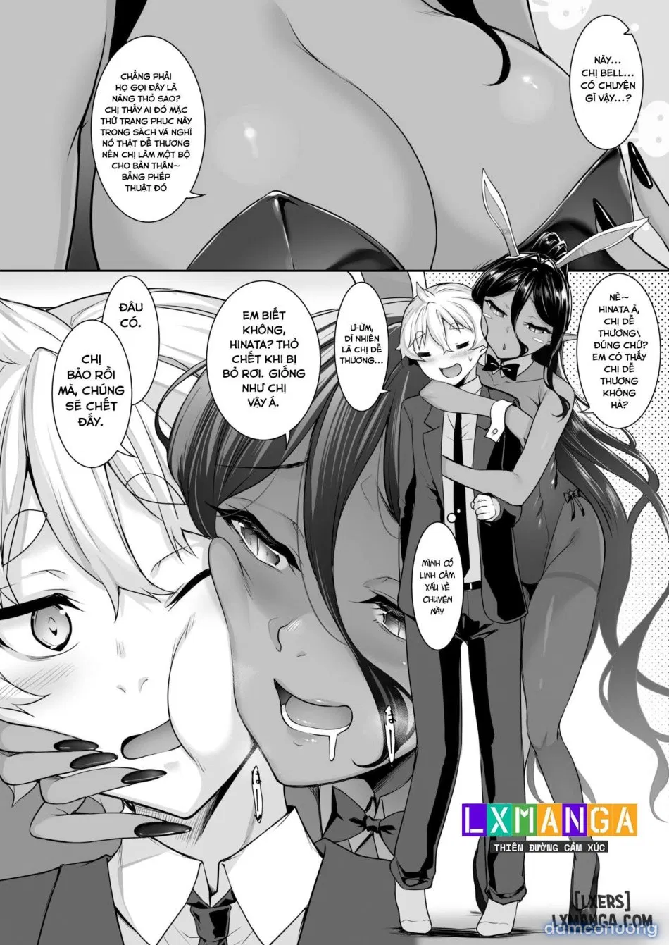 Chotto dake Ai ga Omoi Dark Elf ga Isekai kara Oikakete Kita 4 