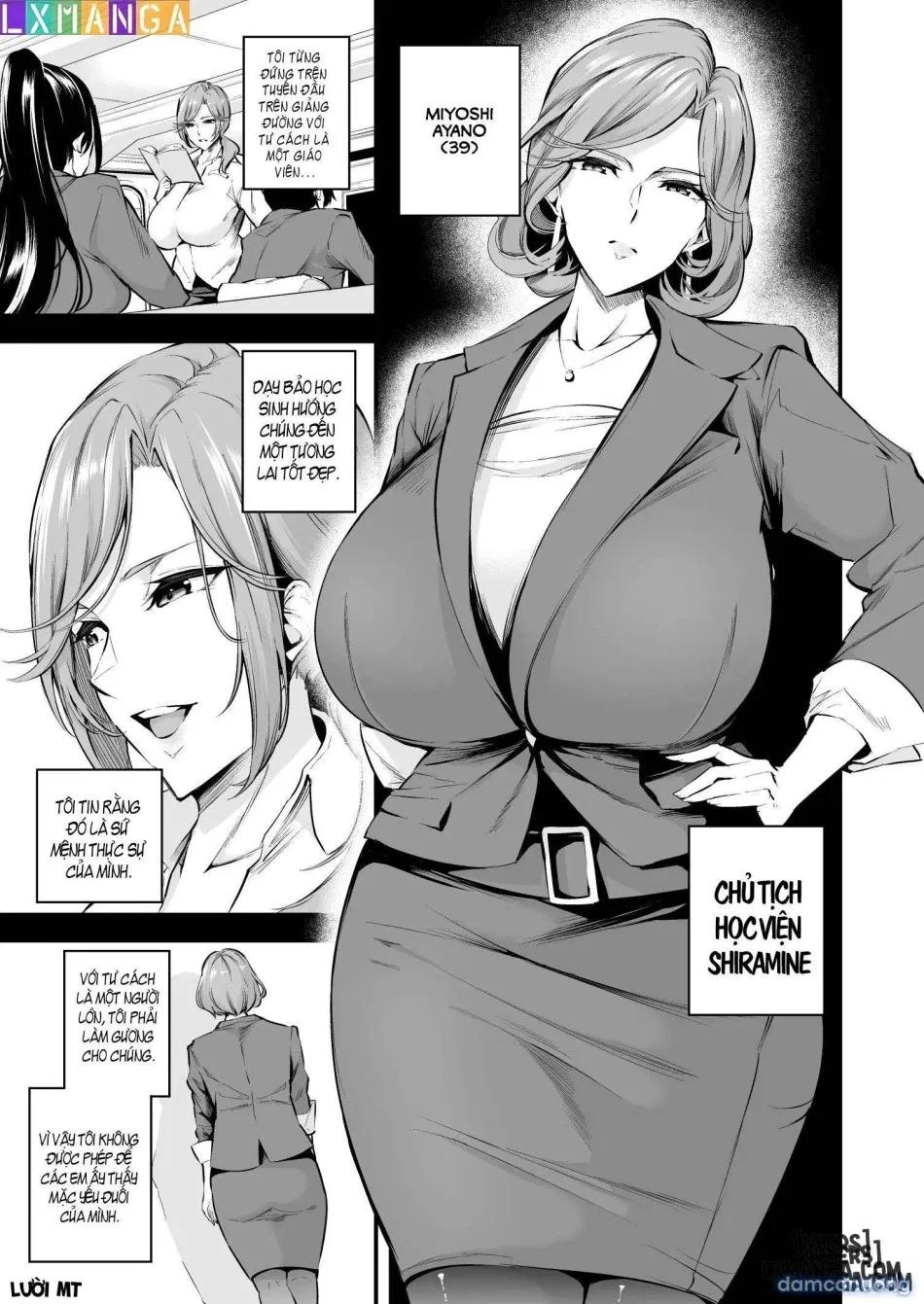 Shiramine Gakuen no Mesubuta Rijichou Zenpen 