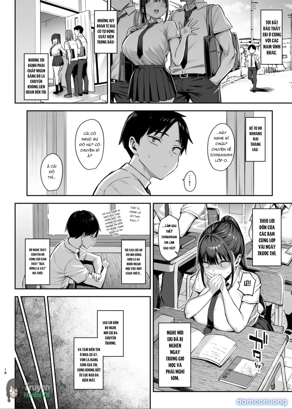 Zutto Suki datta Kyonyuu Osananajimi ga Furyou-tachi ni Moteasobareta Nanukakan Sonogo 