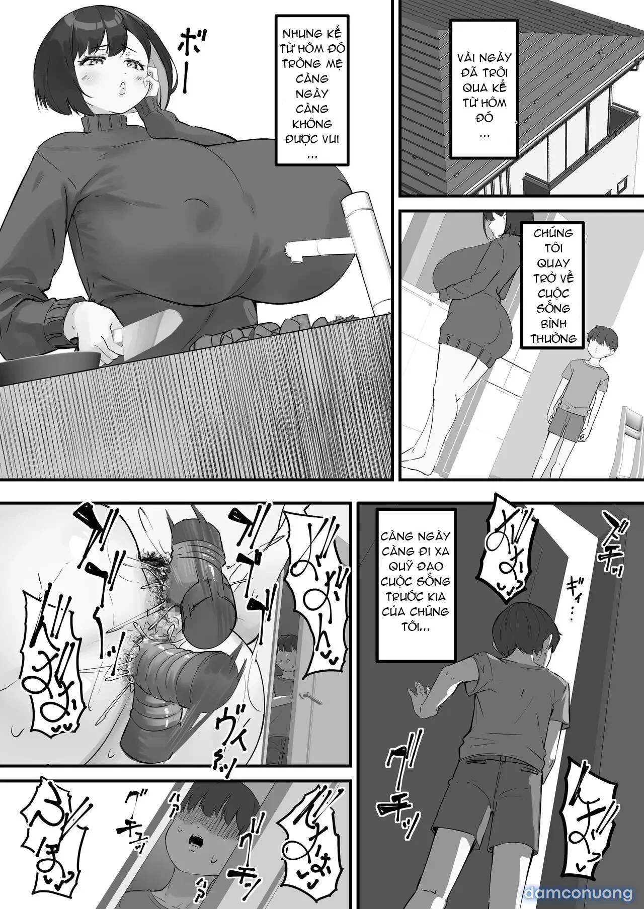 Netorare Kaa-san - Kaa-san ga Aitsu no Nikubenki ni Natta Hi 3 