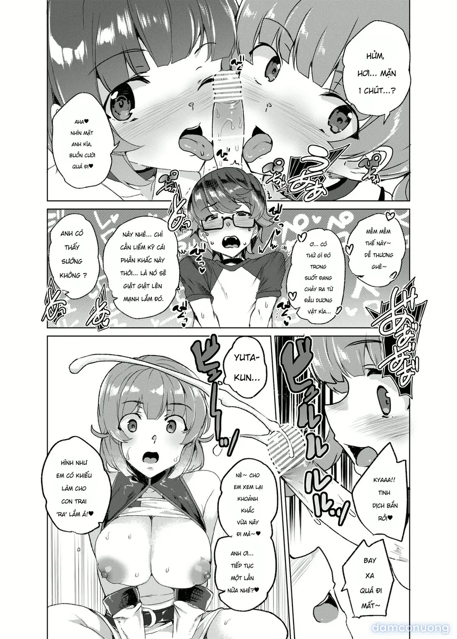 [Waffle Doumeiken (Tanaka Decilitre)] Joukyuu Seishi Chakushou Gimuka!_ 3 ~Jimikei Joshi to Tanetsuke Namahame Seikyouiku Campaign!~ 