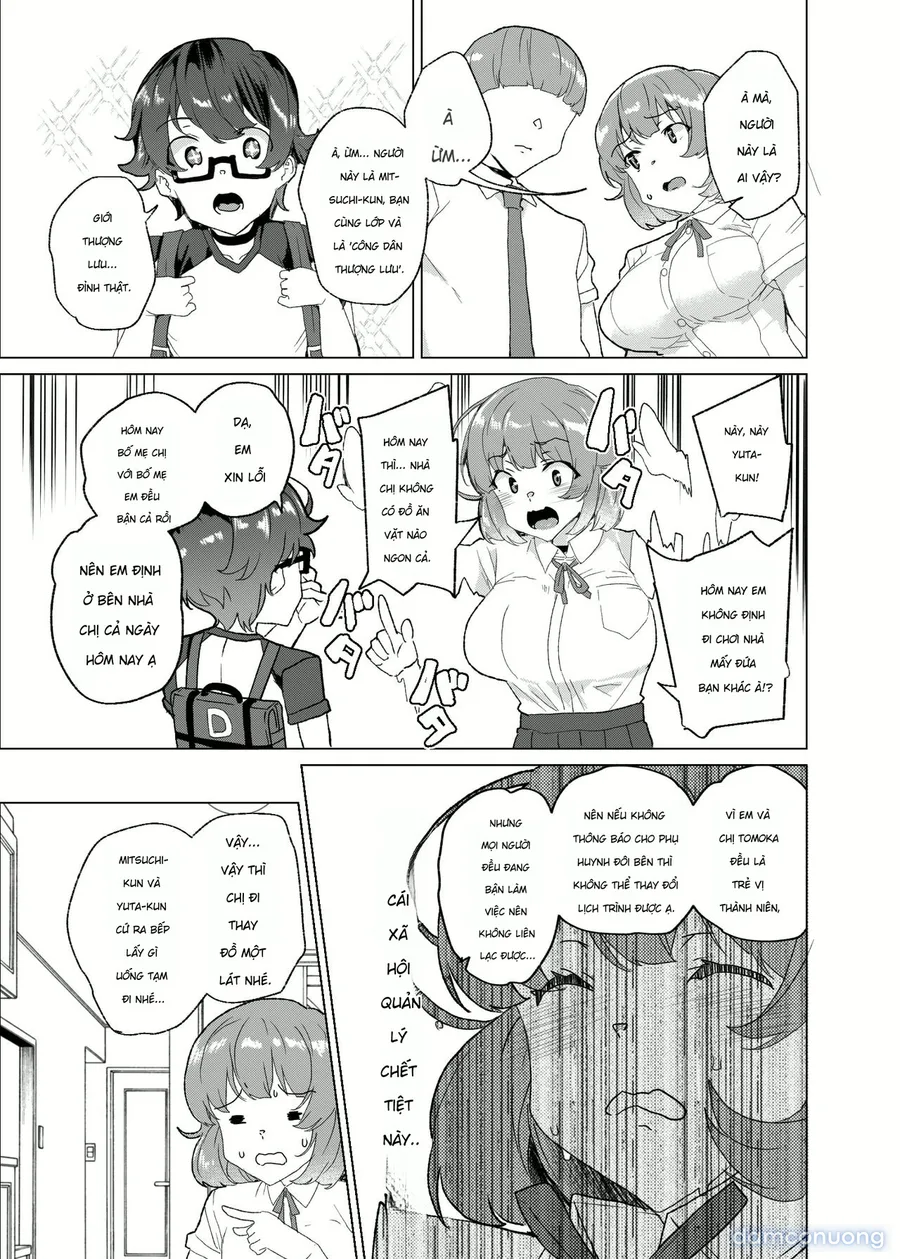 [Waffle Doumeiken (Tanaka Decilitre)] Joukyuu Seishi Chakushou Gimuka!_ 3 ~Jimikei Joshi to Tanetsuke Namahame Seikyouiku Campaign!~ 