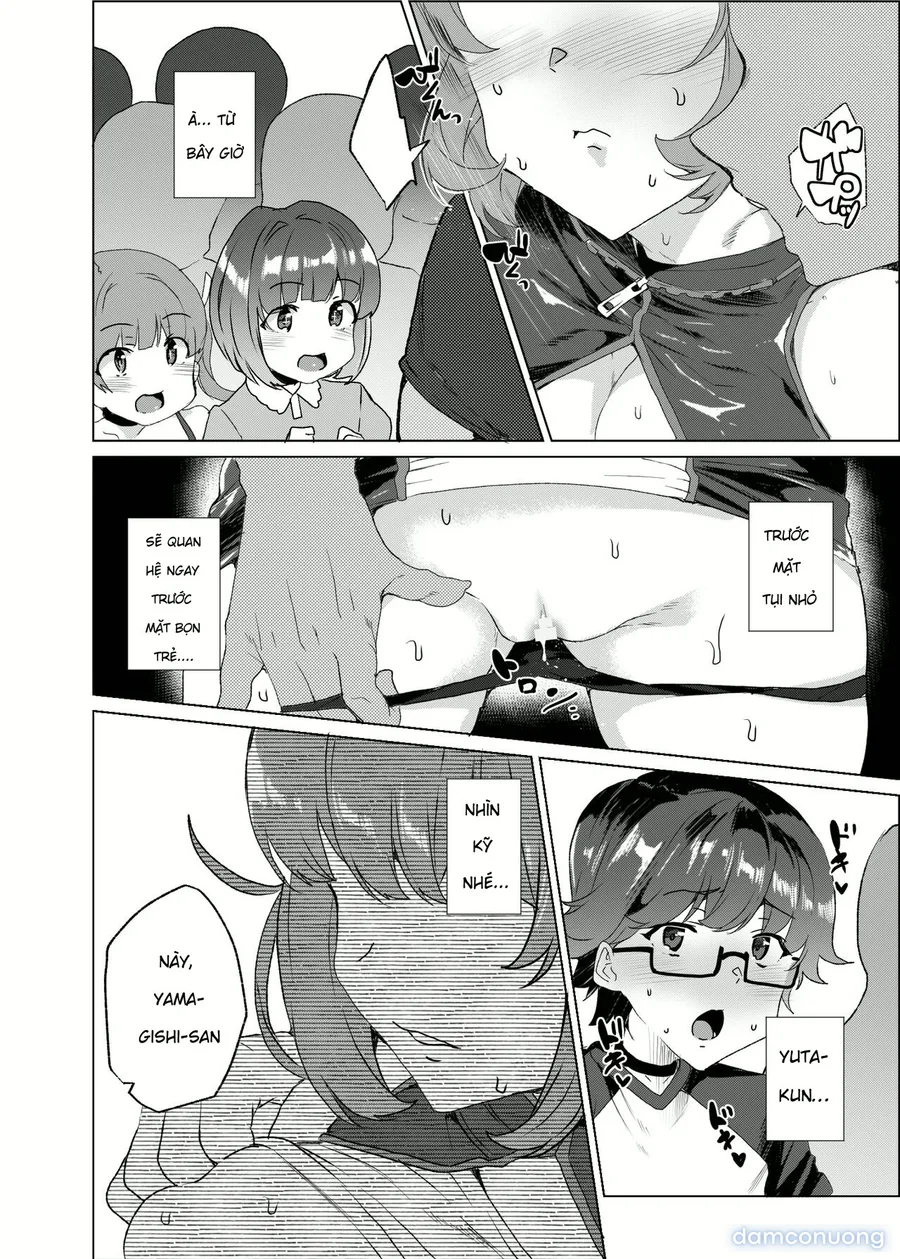 [Waffle Doumeiken (Tanaka Decilitre)] Joukyuu Seishi Chakushou Gimuka!_ 3 ~Jimikei Joshi to Tanetsuke Namahame Seikyouiku Campaign!~ 