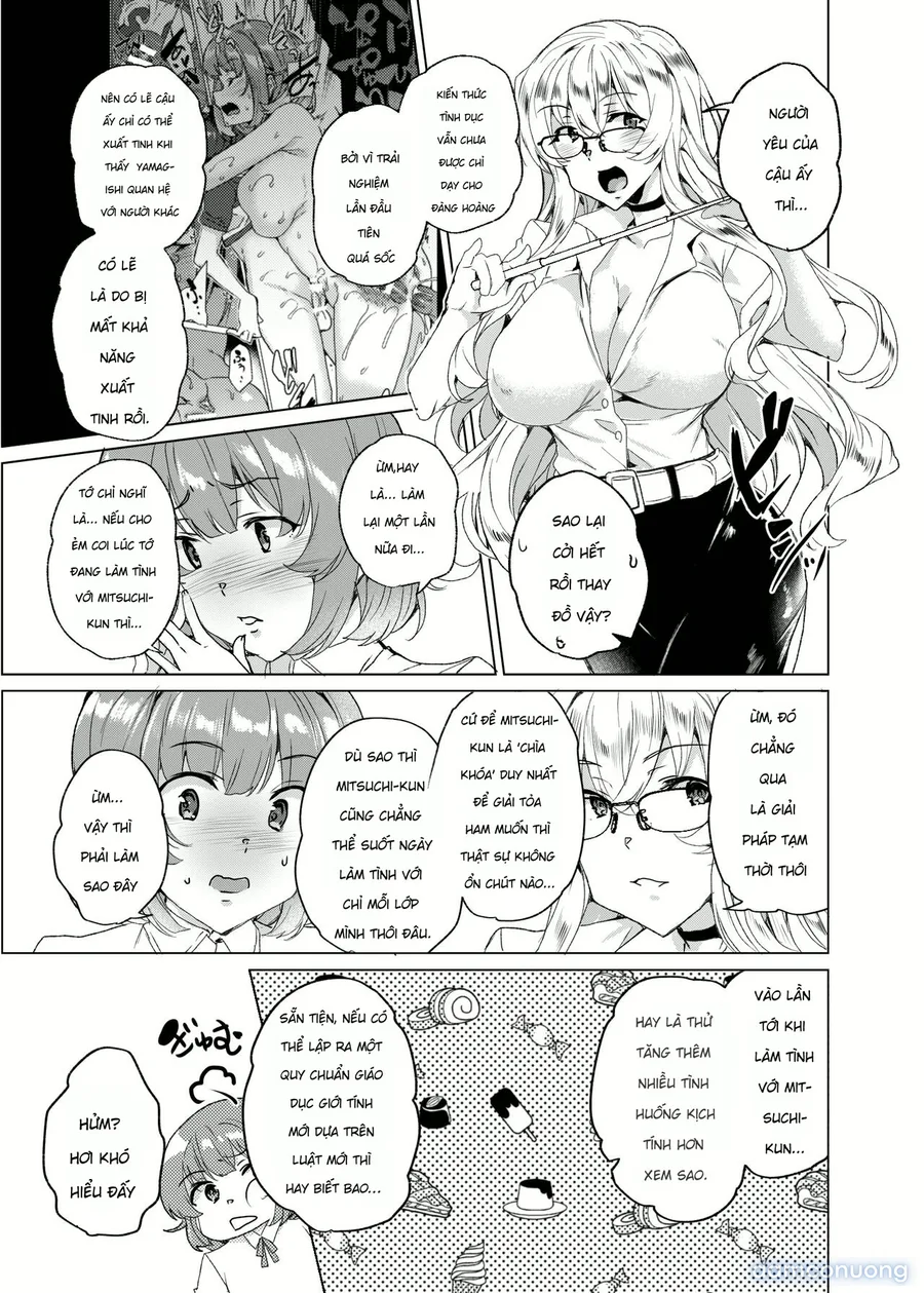 [Waffle Doumeiken (Tanaka Decilitre)] Joukyuu Seishi Chakushou Gimuka!_ 3 ~Jimikei Joshi to Tanetsuke Namahame Seikyouiku Campaign!~ 
