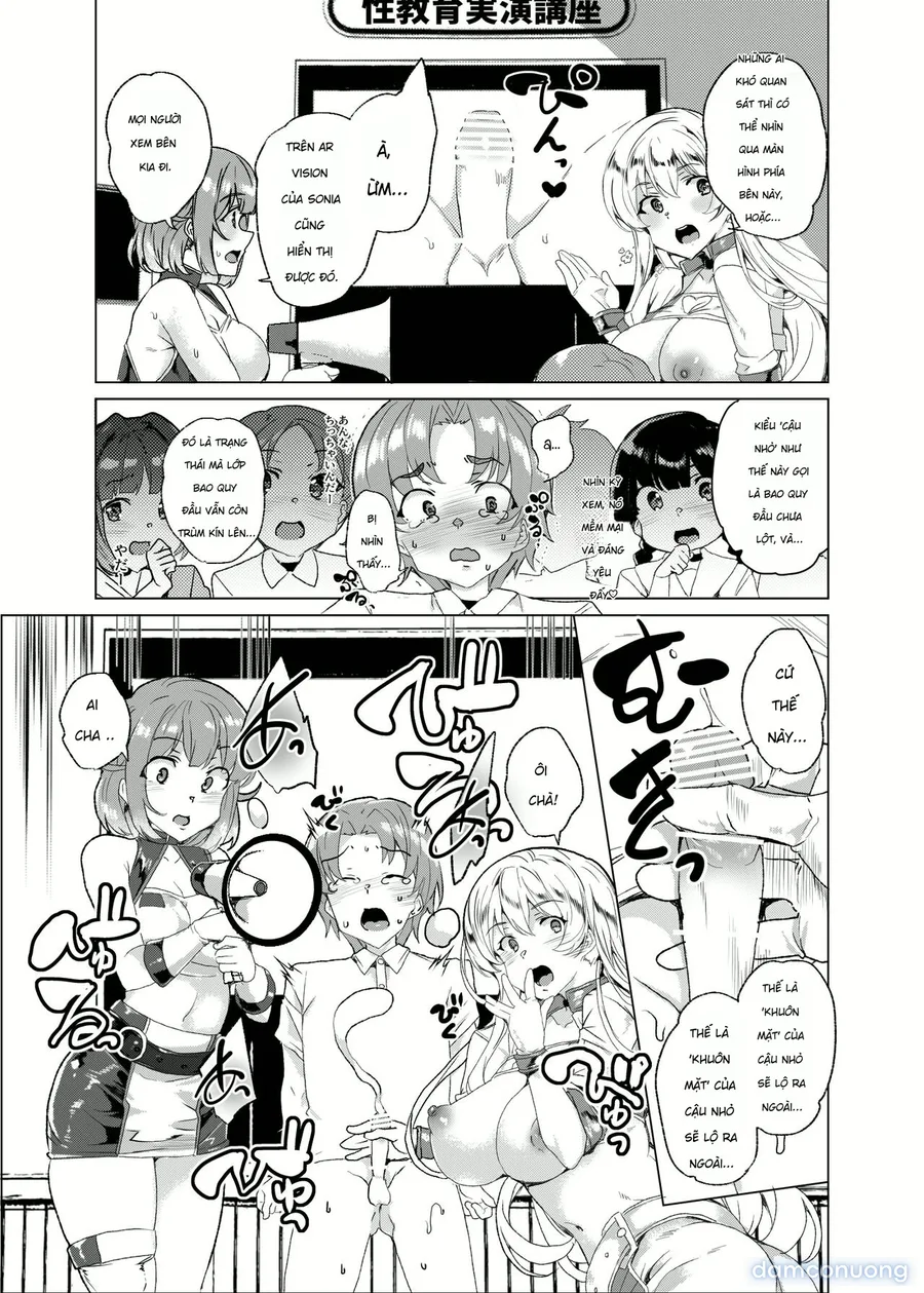 [Waffle Doumeiken (Tanaka Decilitre)] Joukyuu Seishi Chakushou Gimuka!_ 3 ~Jimikei Joshi to Tanetsuke Namahame Seikyouiku Campaign!~ 