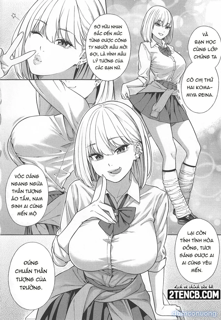 Lập dàn harem với ba chị em gyaru đanh đá 