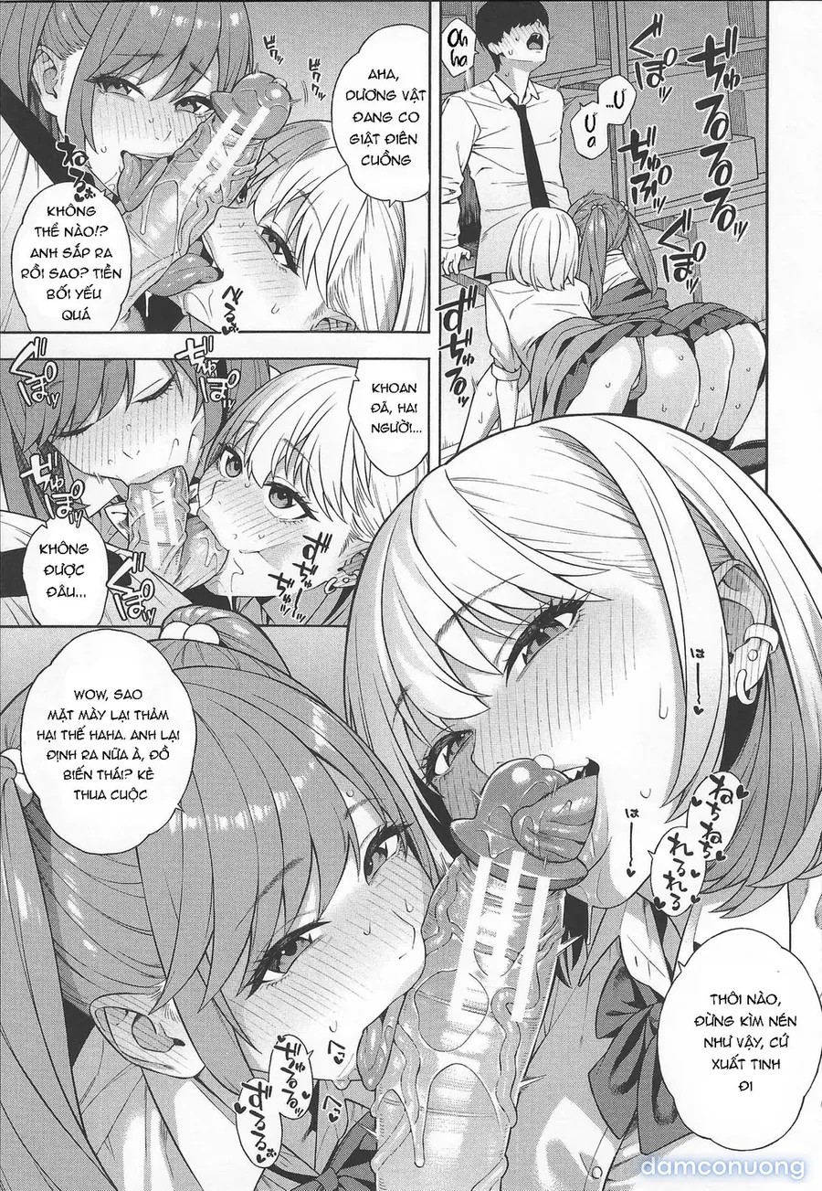 Lập dàn harem với ba chị em gyaru đanh đá 