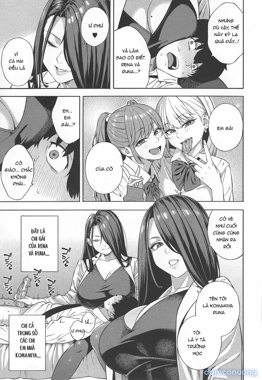 Lập dàn harem với ba chị em gyaru đanh đá 