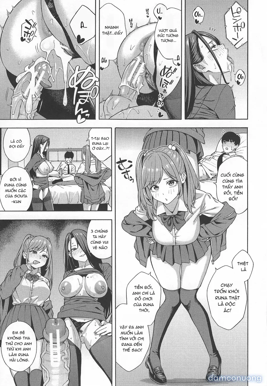 Lập dàn harem với ba chị em gyaru đanh đá 