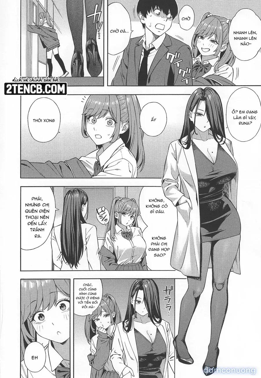Lập dàn harem với ba chị em gyaru đanh đá 