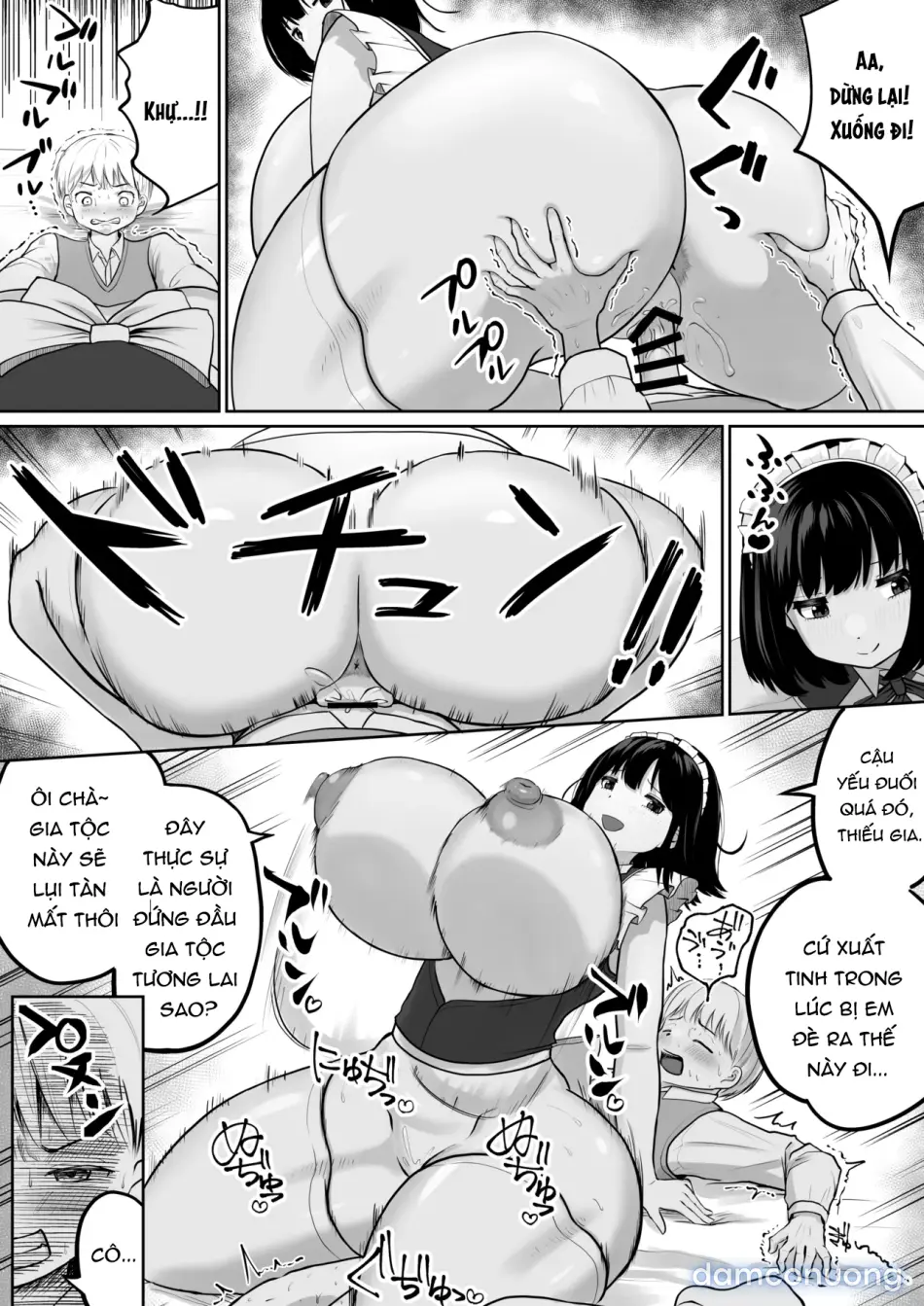 Bakunyuu Deka Maid ni Onabare Shitara Kuwareta 