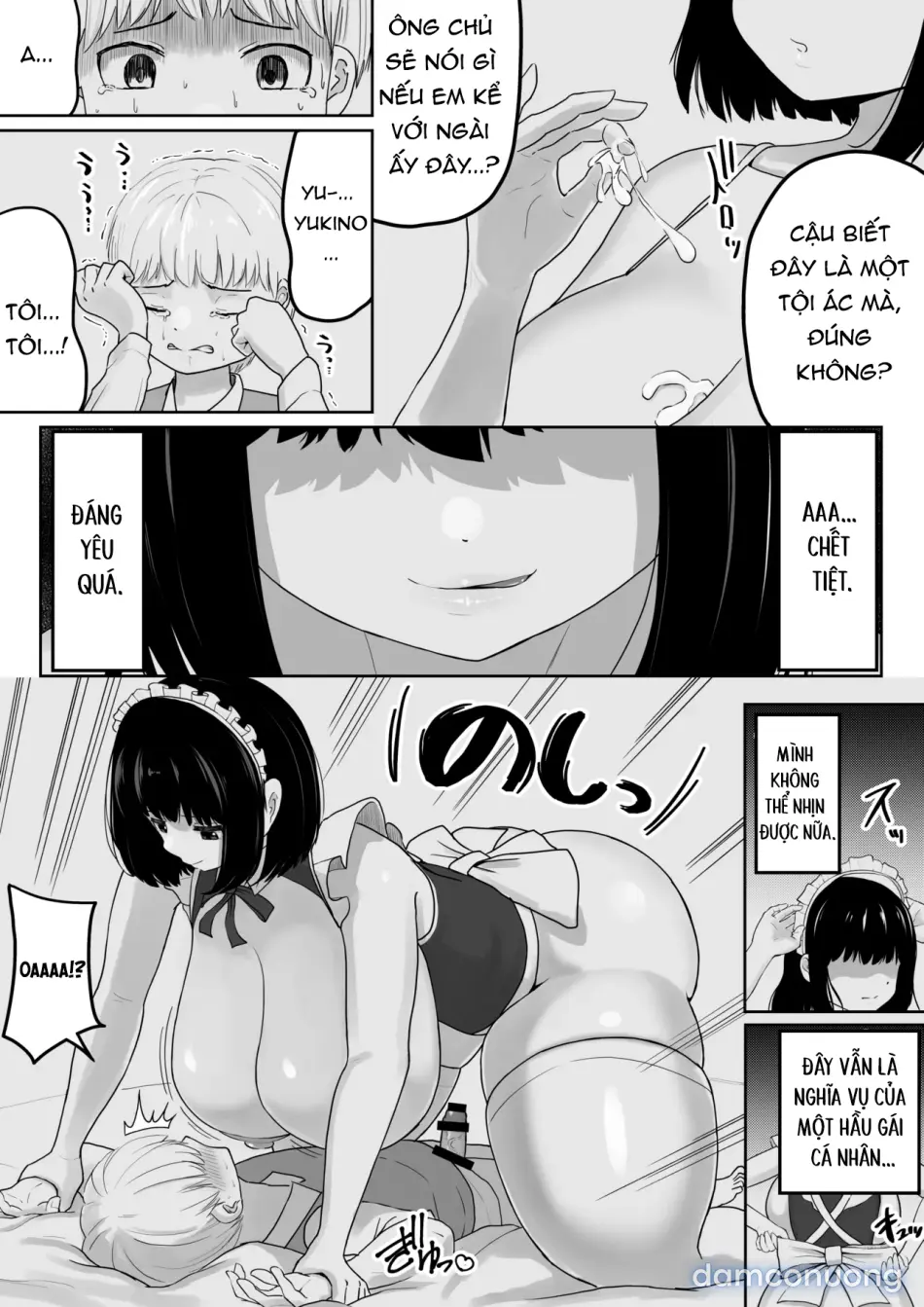 Bakunyuu Deka Maid ni Onabare Shitara Kuwareta 
