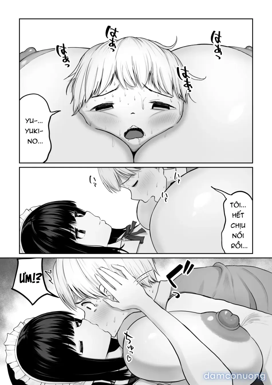 Bakunyuu Deka Maid ni Onabare Shitara Kuwareta 