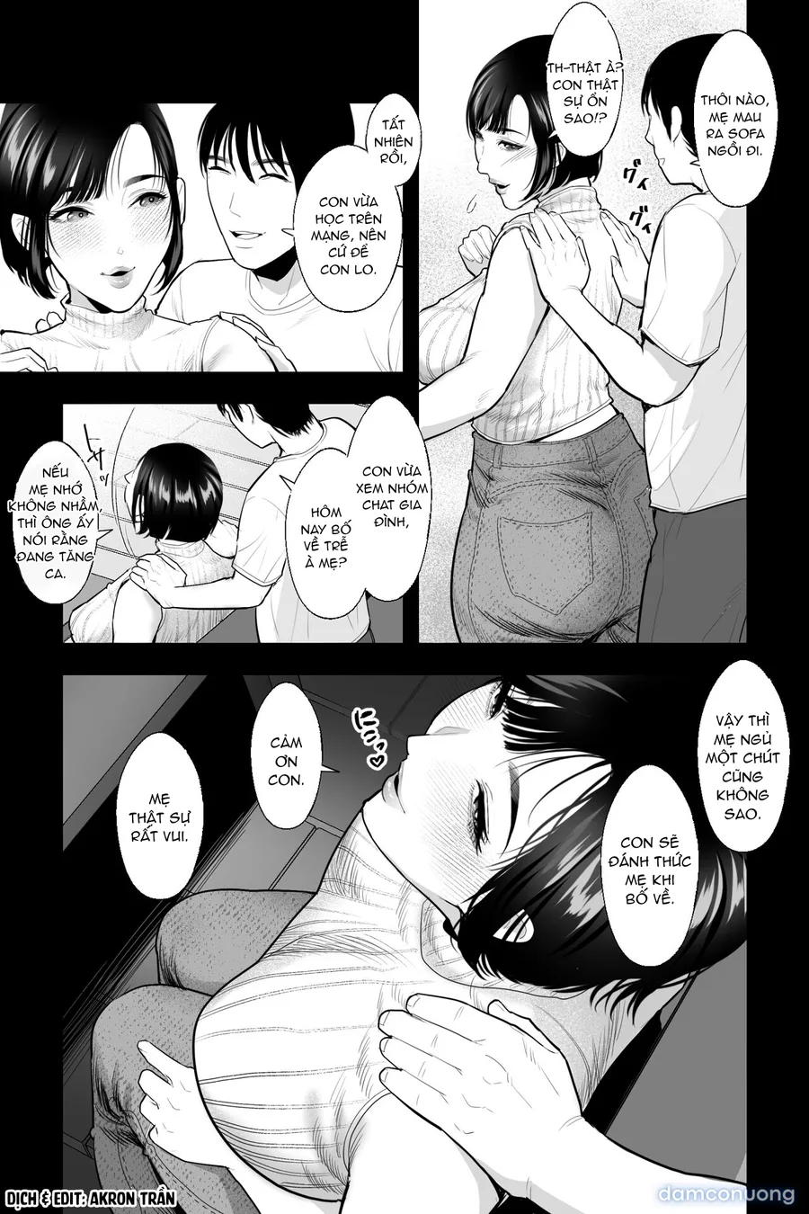 Haha no Naedoko ~Kyonyuu no Haha ni Saimin Kakete, Ninchi Kaihen x Noukou Nakadashi Sex~ 