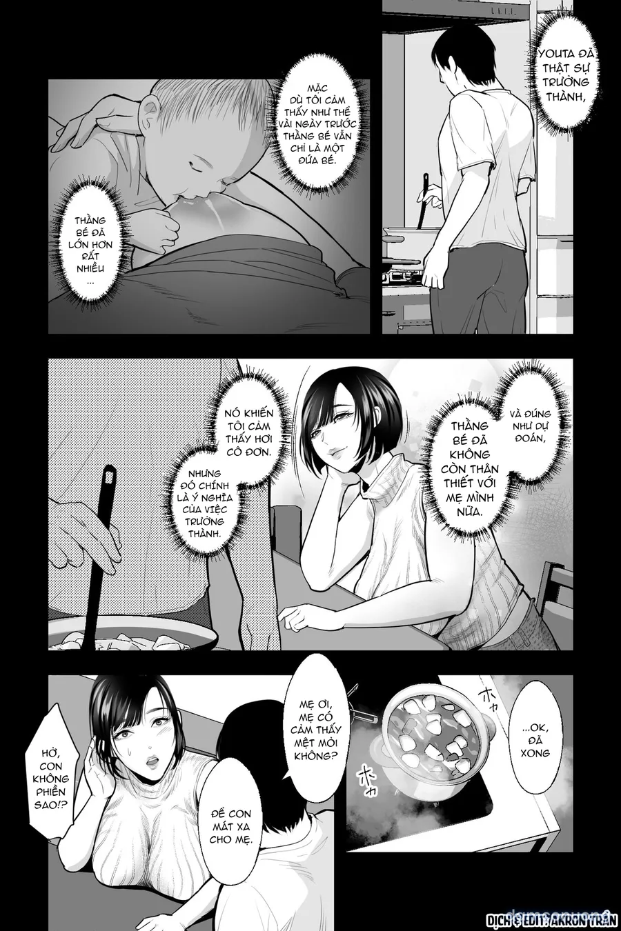 Haha no Naedoko ~Kyonyuu no Haha ni Saimin Kakete, Ninchi Kaihen x Noukou Nakadashi Sex~ 
