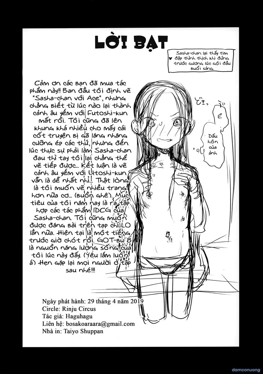Âu yếm cùng Sasha-chan ngái ngủ 