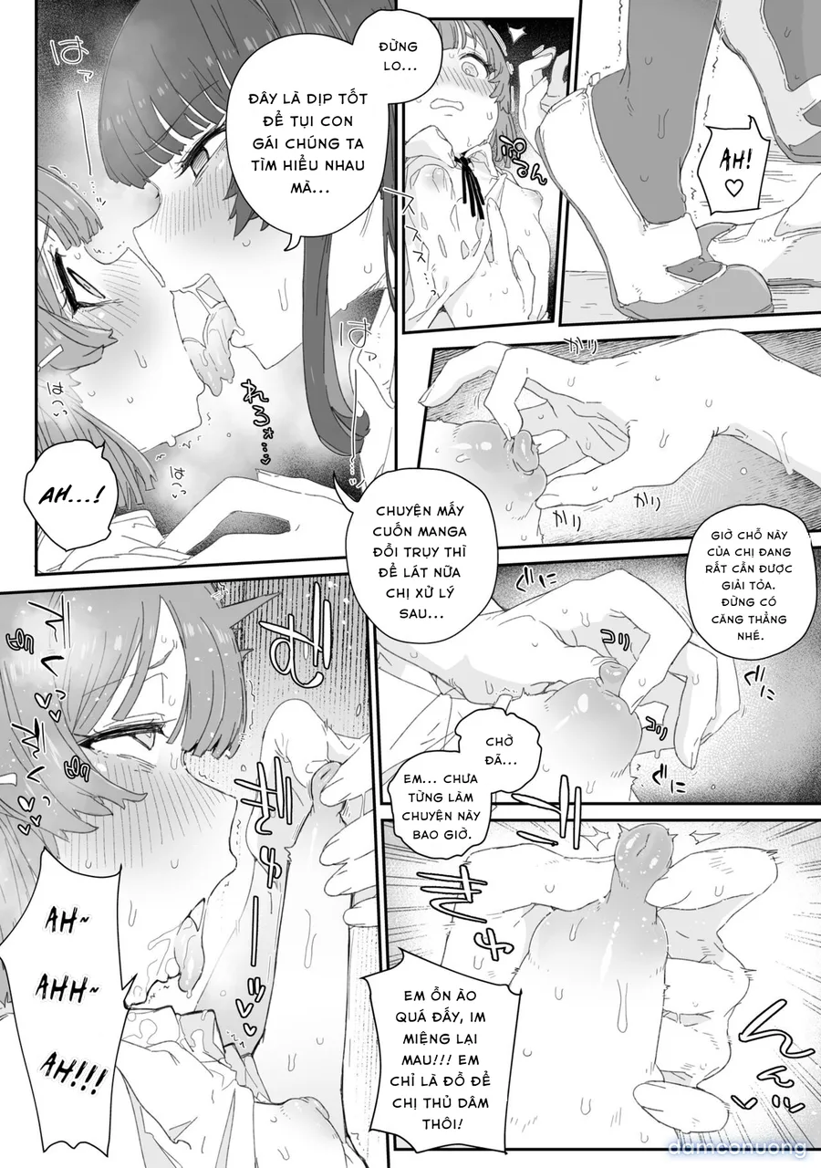 Watashi no Fuuki o Midasun ja Nai!!! ~ Seiyoku Tsuyo Tsuyo Futanari Fuuki Iinchou ga Otokonoko de Midarechatta Sono Wake~ 