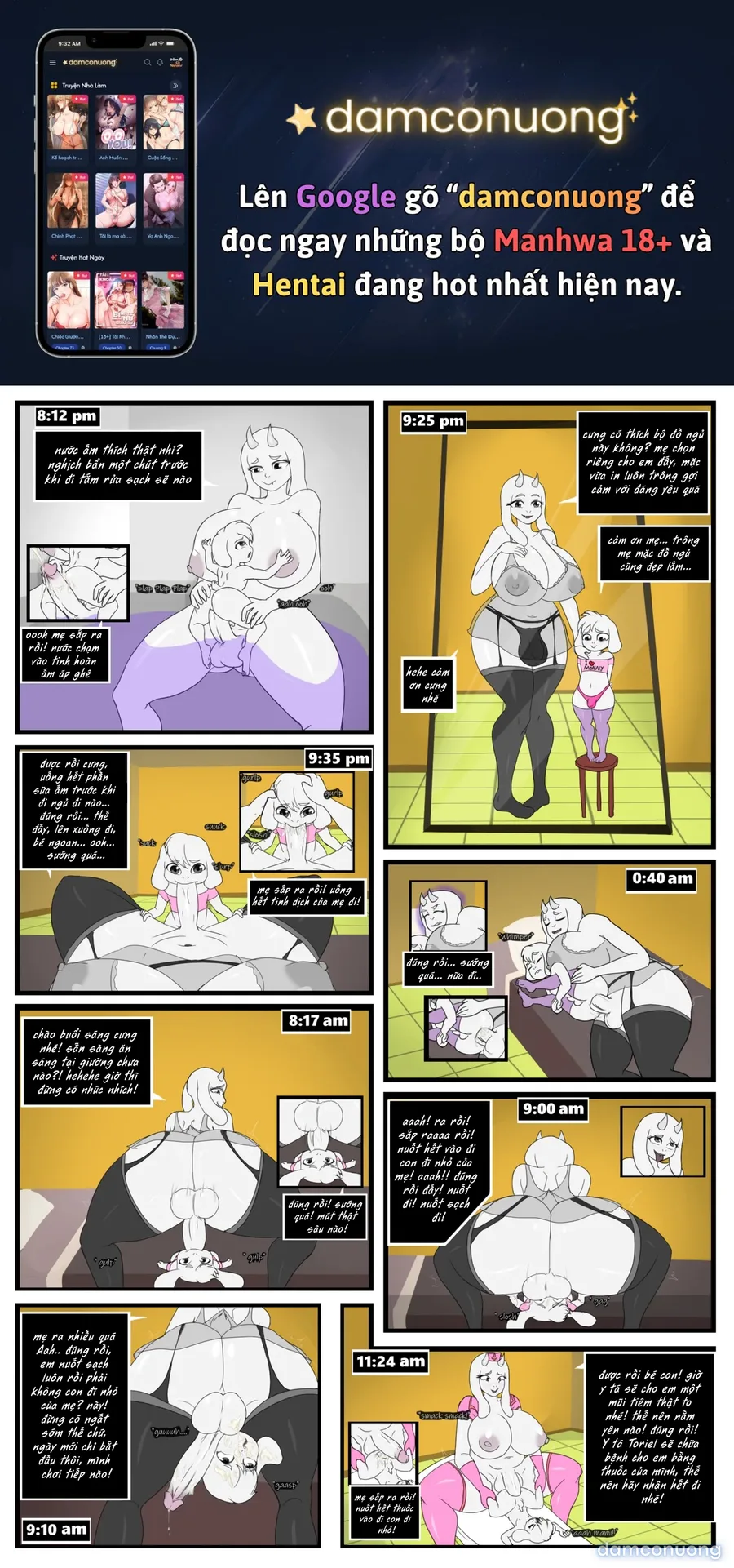 Weekend with Mommy (Undertale) 