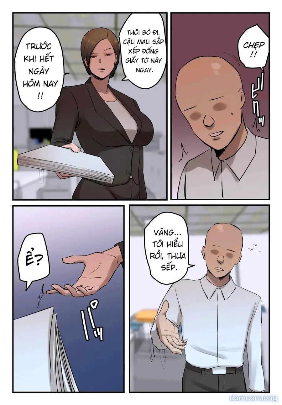 Tôi cam chịu sếp hay bắt nạt mình vì cái "lồn" của em ấy hoàn toàn thuộc về tôi. 