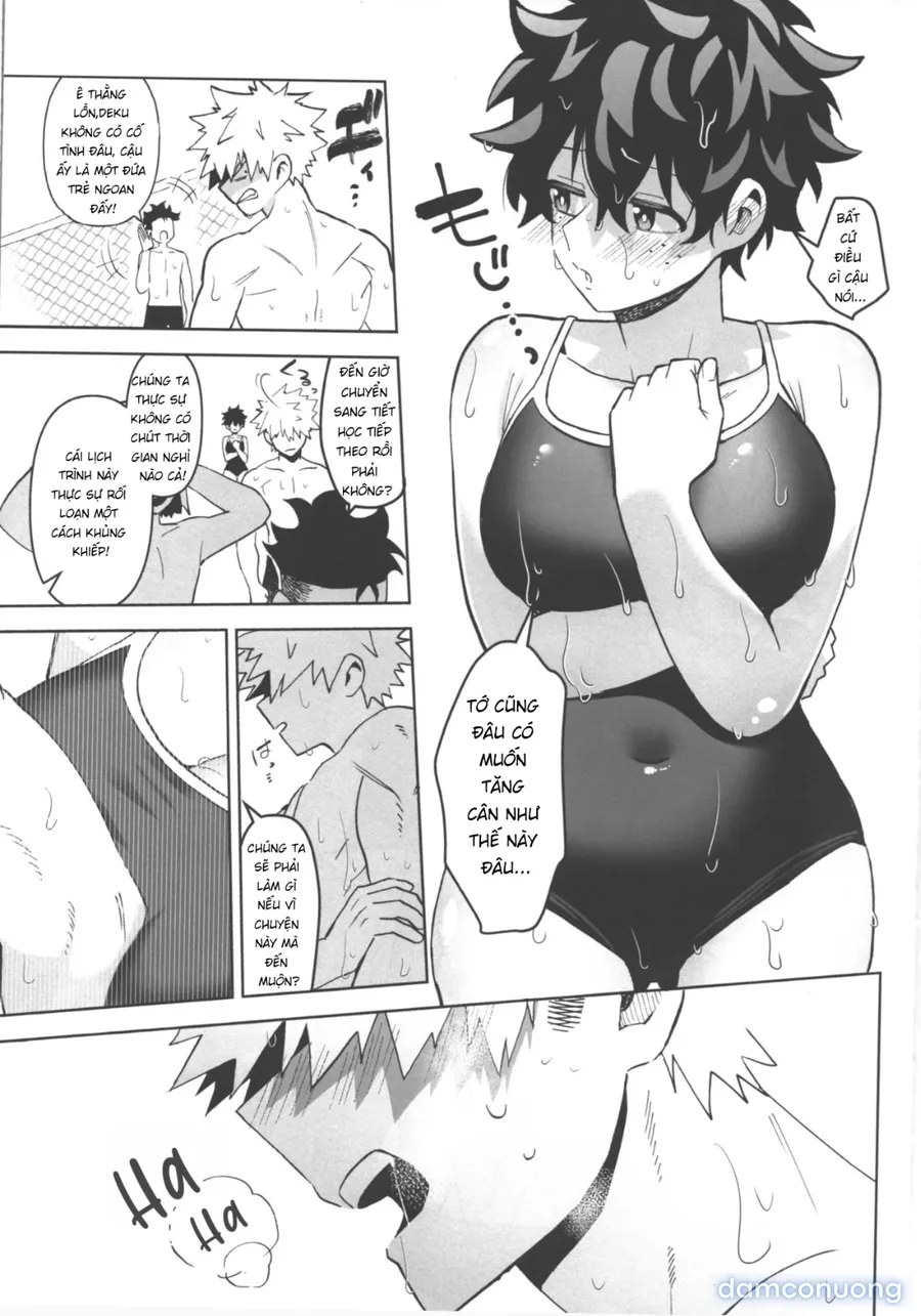 Gia trưởng mới lo được cho em!(Bakugo x deku) 