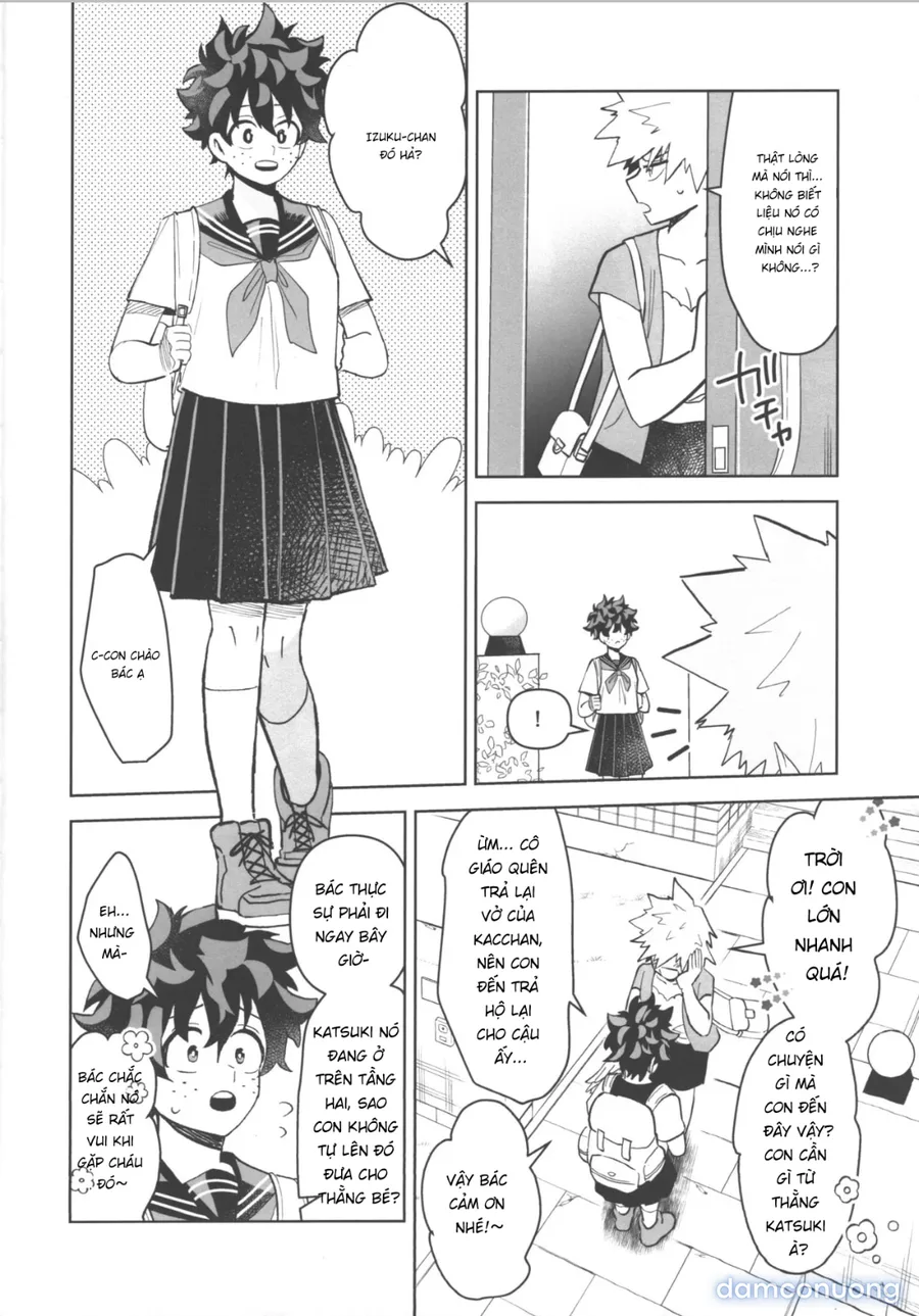Gia trưởng mới lo được cho em!(Bakugo x deku) 
