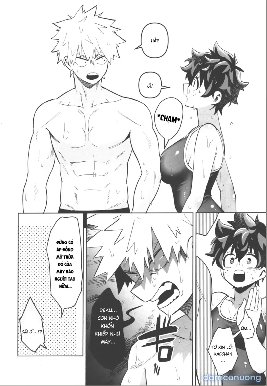 Gia trưởng mới lo được cho em!(Bakugo x deku) 