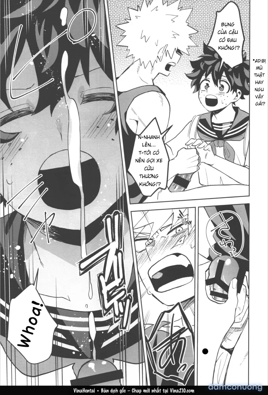 Gia trưởng mới lo được cho em!(Bakugo x deku) 