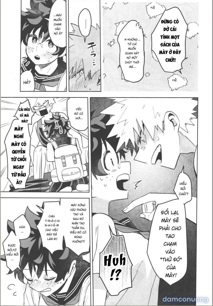 Gia trưởng mới lo được cho em!(Bakugo x deku) 