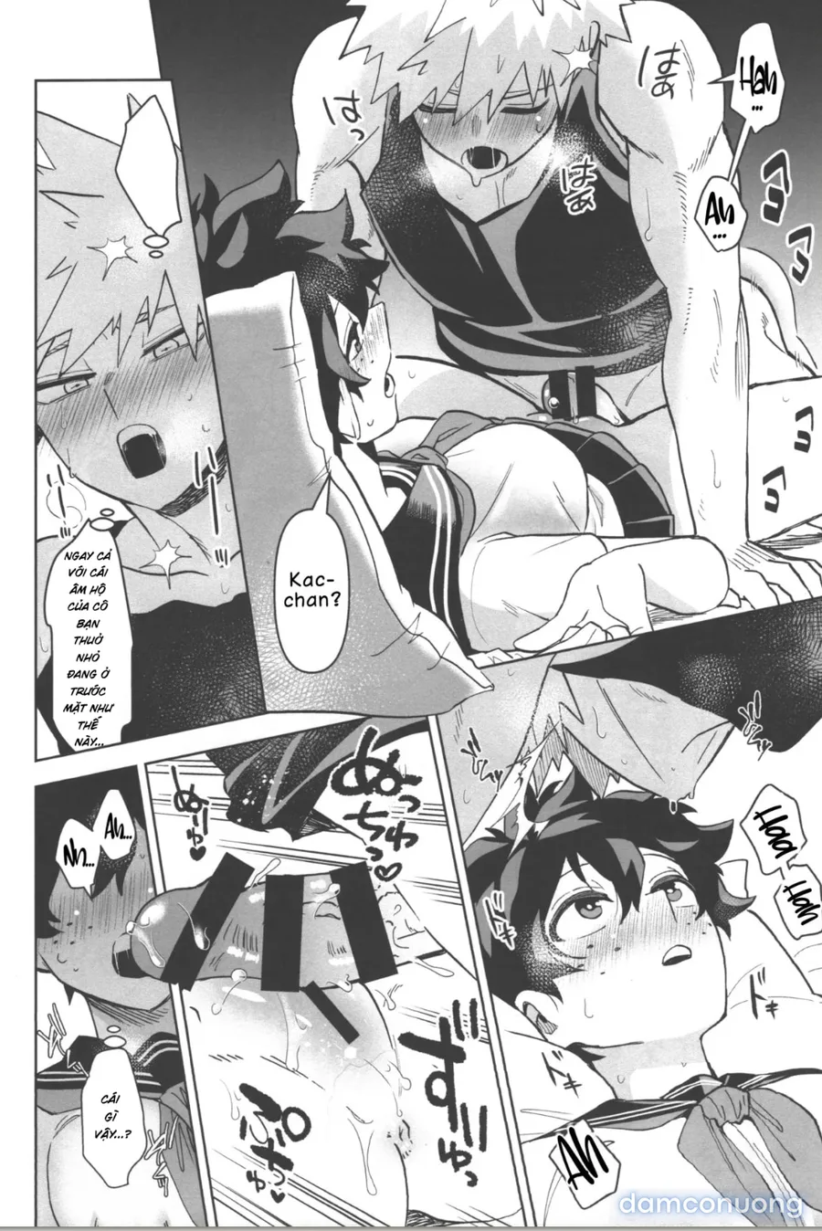 Gia trưởng mới lo được cho em!(Bakugo x deku) 