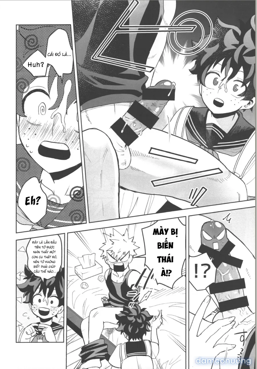 Gia trưởng mới lo được cho em!(Bakugo x deku) 
