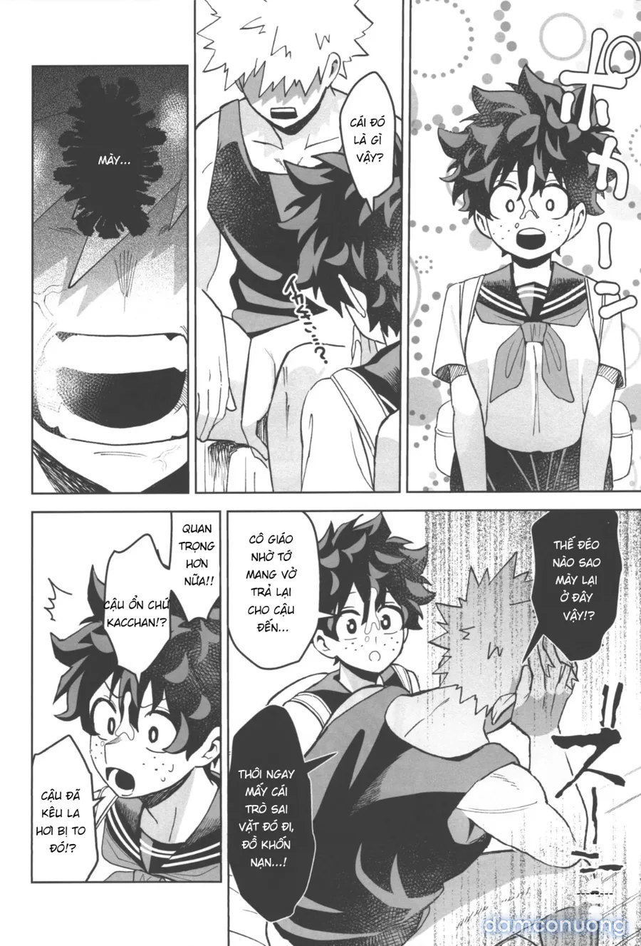 Gia trưởng mới lo được cho em!(Bakugo x deku) 