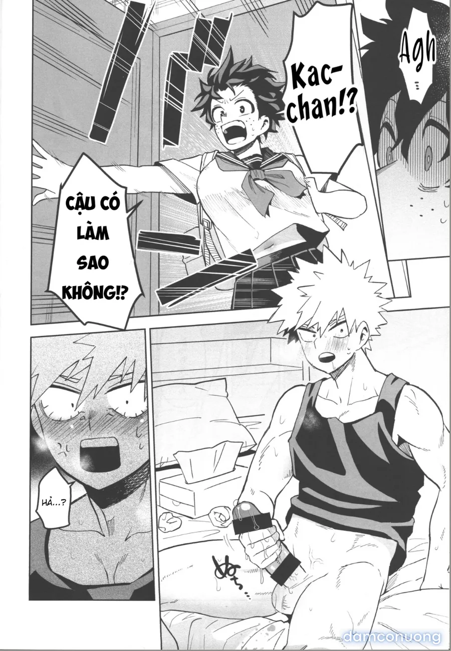 Gia trưởng mới lo được cho em!(Bakugo x deku) 