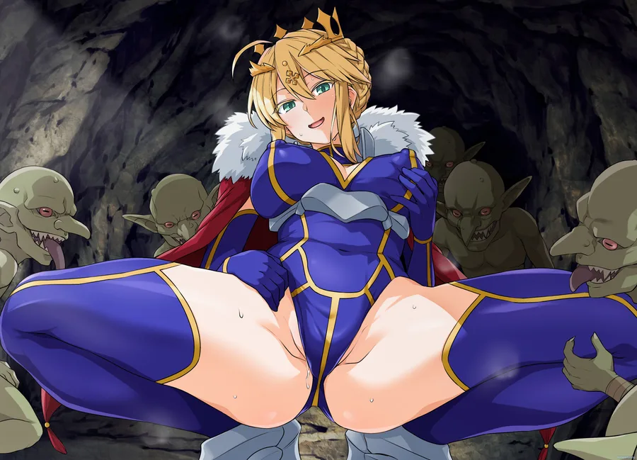 Goblin-tachi no Mesu ni Naru made Lancer Artoria Hen 