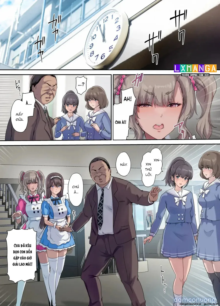 Papa no Shinshitsu wa Musume Tomodachi no Tamariba 5 -Ninshin Houkoku Hen- - Daddy's bedroom is a hangout for my daughter's friends | 和朋友在寢室內盡情玩耍5—懷孕報告篇— 