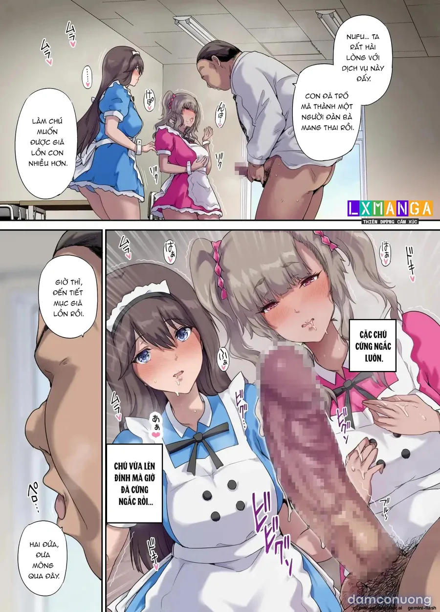 Papa no Shinshitsu wa Musume Tomodachi no Tamariba 5 -Ninshin Houkoku Hen- - Daddy's bedroom is a hangout for my daughter's friends | 和朋友在寢室內盡情玩耍5—懷孕報告篇— 