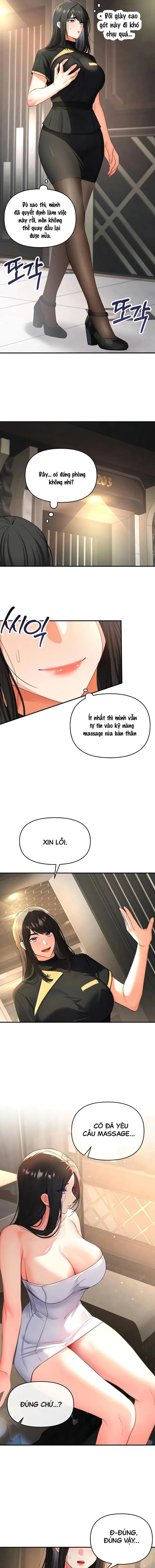 Tôi là người đàn ông duy nhất ở tiệm massage 