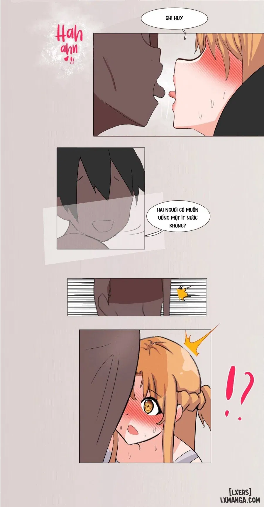 Kirito's visual bug in SAO 