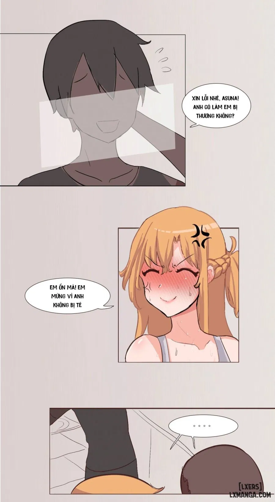 Kirito's visual bug in SAO 